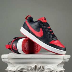 Nike đen đỏ low