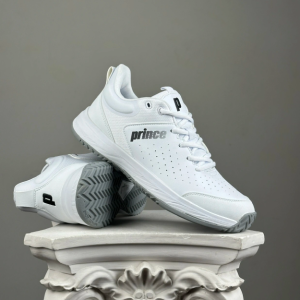 giày trắng basic chữ đen