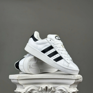 Adidas trắng sọc đen basic