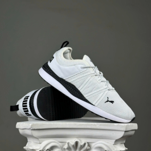Puma trắng sọc đen thể thao